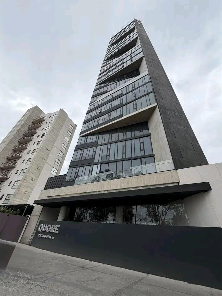 Fachada exterior de Quore Residence en Puebla